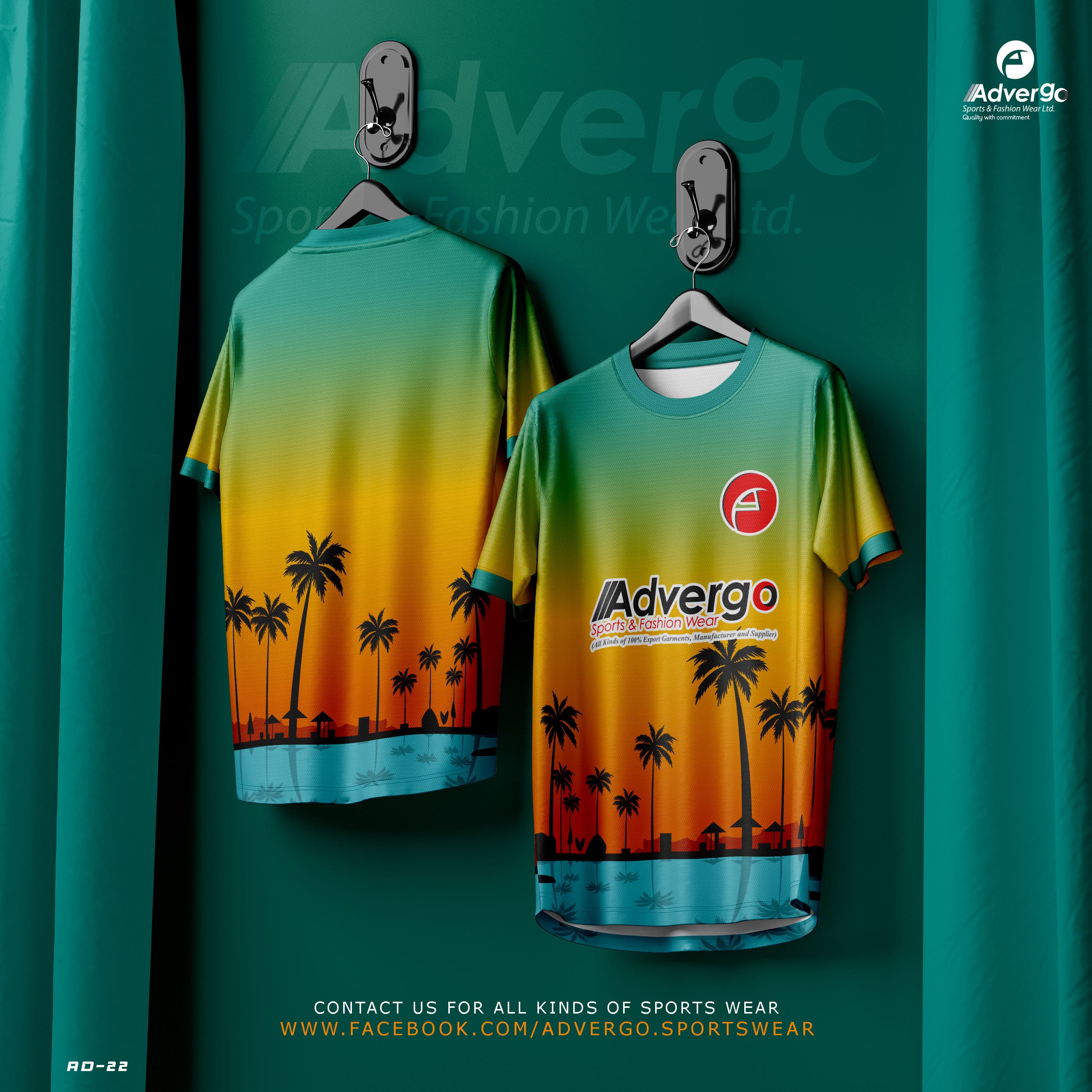 Round Neck Sublimation T-shirt